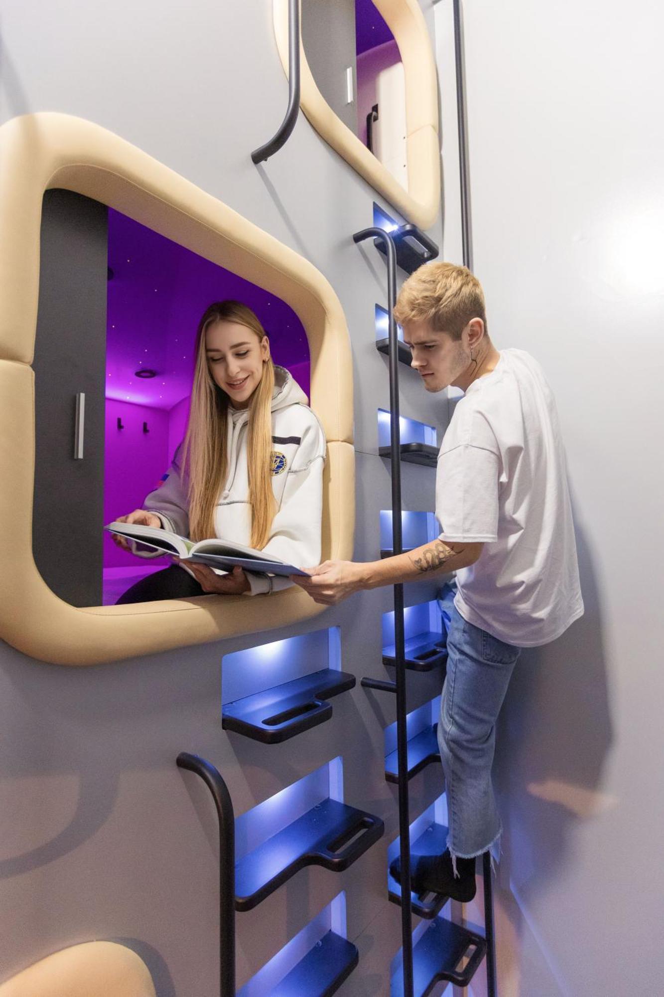 לבוב Capsule Hotel Constellation 91 מראה חיצוני תמונה